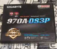 Plyta Główna Gigabyte ga970 z procesorem AMD x4 640 8gb pamięci ram
