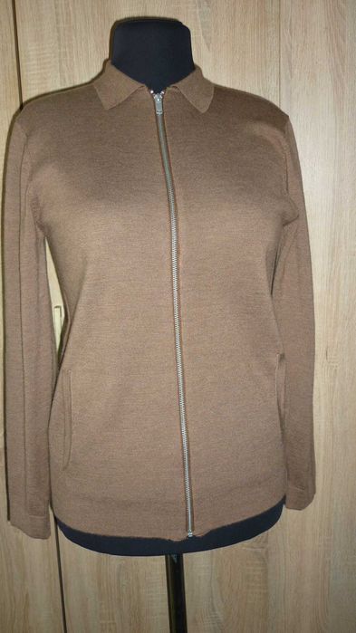 Next- sweter  damski rozpinany- wełna r; m/l