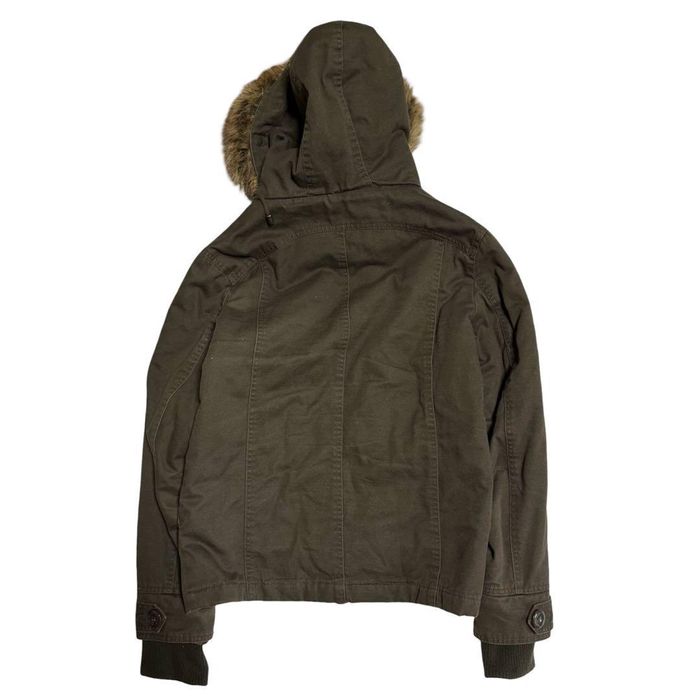 in the attic khaki puffer jacket archive japanese пуховик куртка