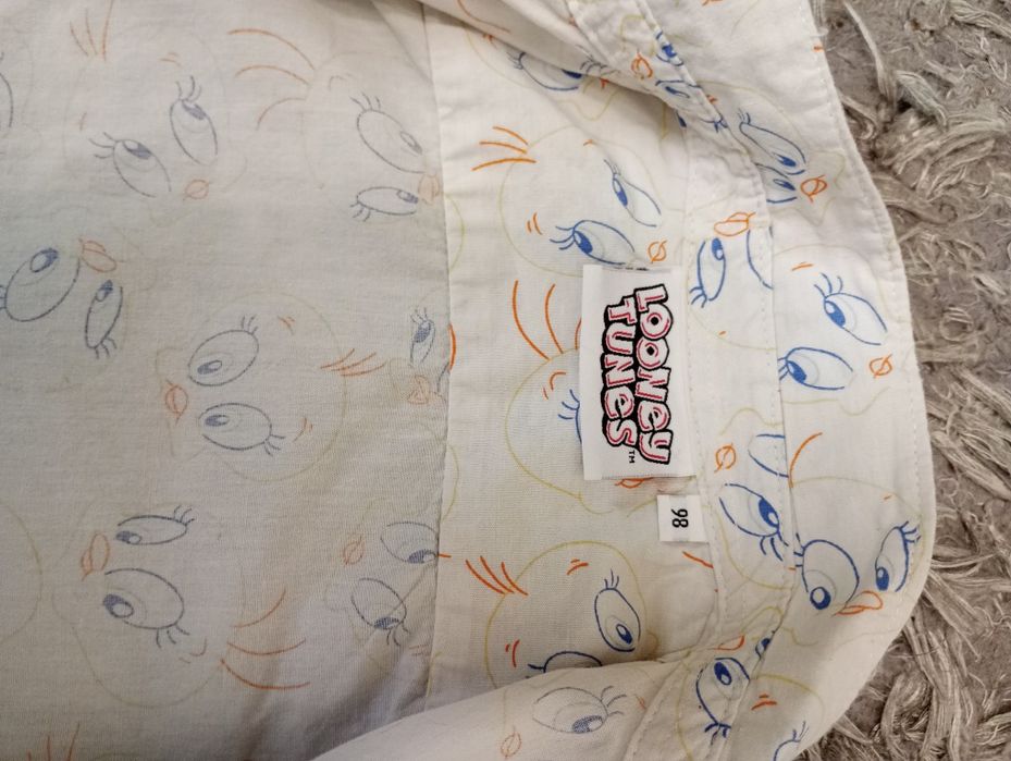 Łodzią z krótkim rękawem dla dzieci rozmiar 98