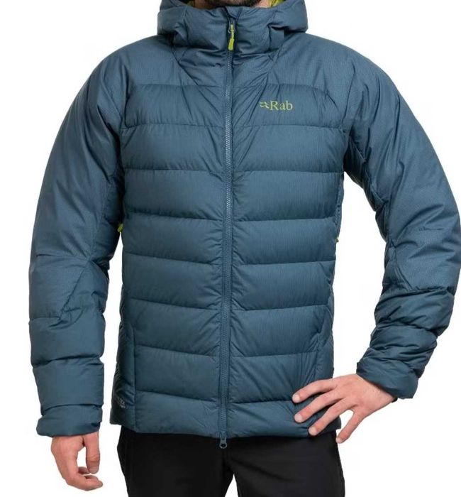 Kurtka puchowa RAB INFINITY -800 cuin - jak nowa! rozm. L