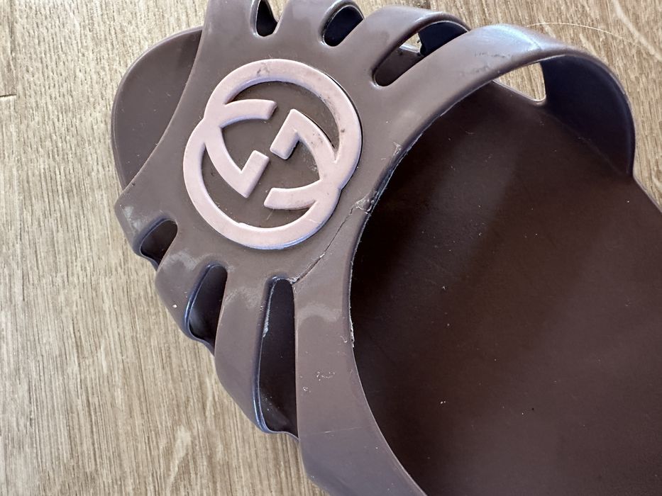 Gucci oryginalne baleriny gumowe 40