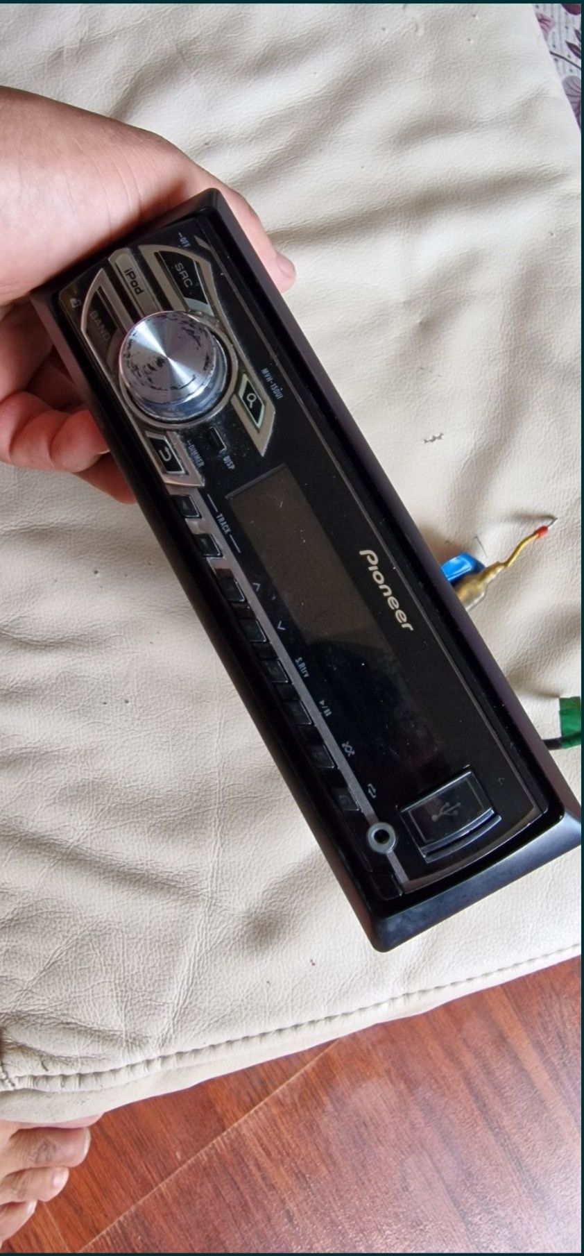Pioneer MVH-150UI radio wejście USB AUX radio w stanie bdb w100%sprawn