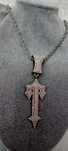 Naszyjnik chain trapstar stylowy vintage retro y2k srebrny unisex