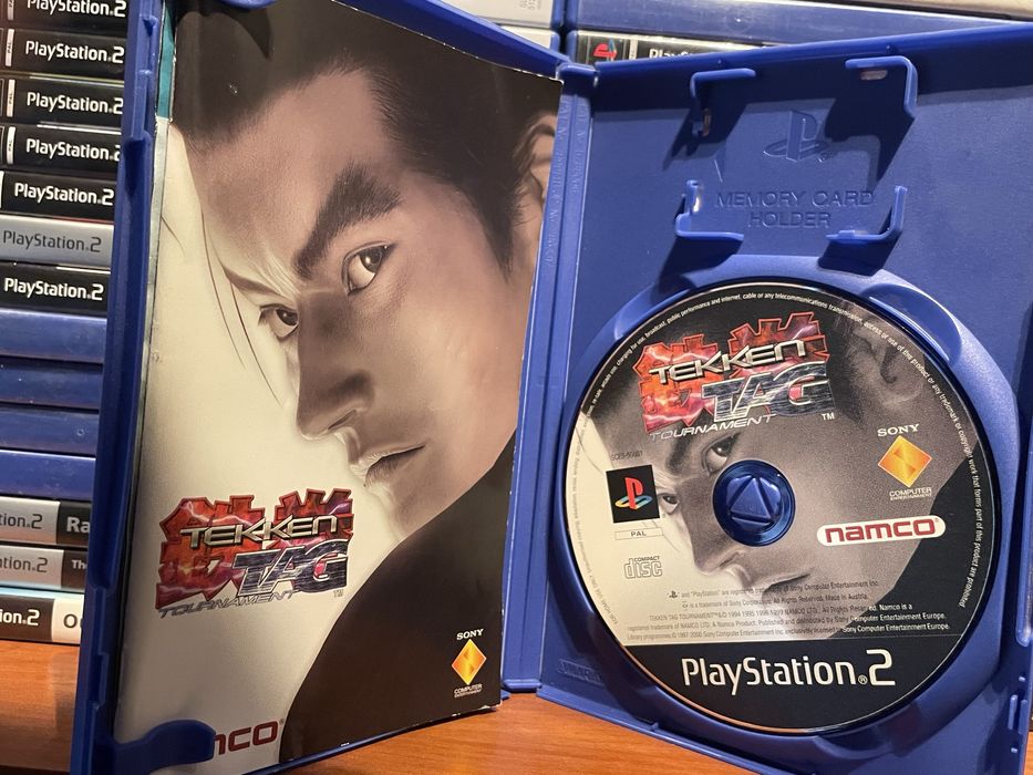 Tekken tag ps2 Komplet z książeczka