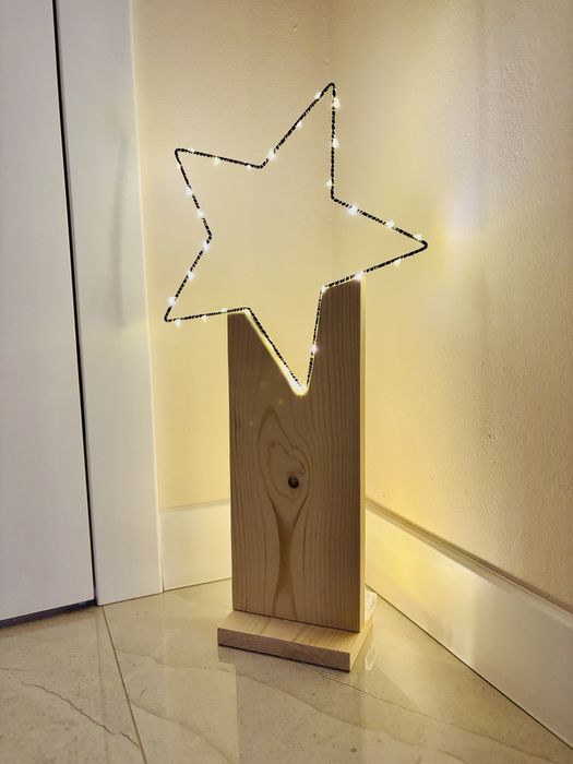 Lampa gwiazda dekoracja