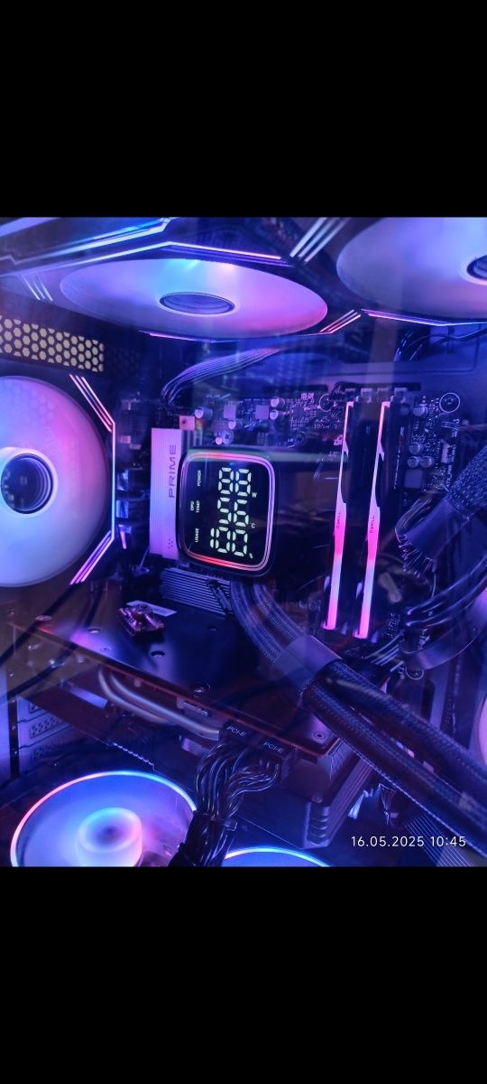 Продам ПК prime B650m-A 2 Ryzen 7 8700f rx5700xt 16x2DDR5 32Gb M21tb