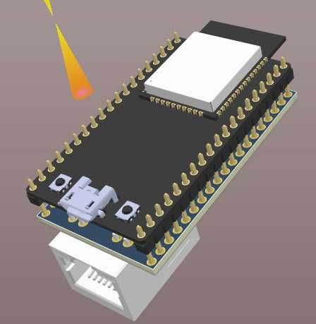 ESP32 Ethernet Adapter LAN8720 HAT