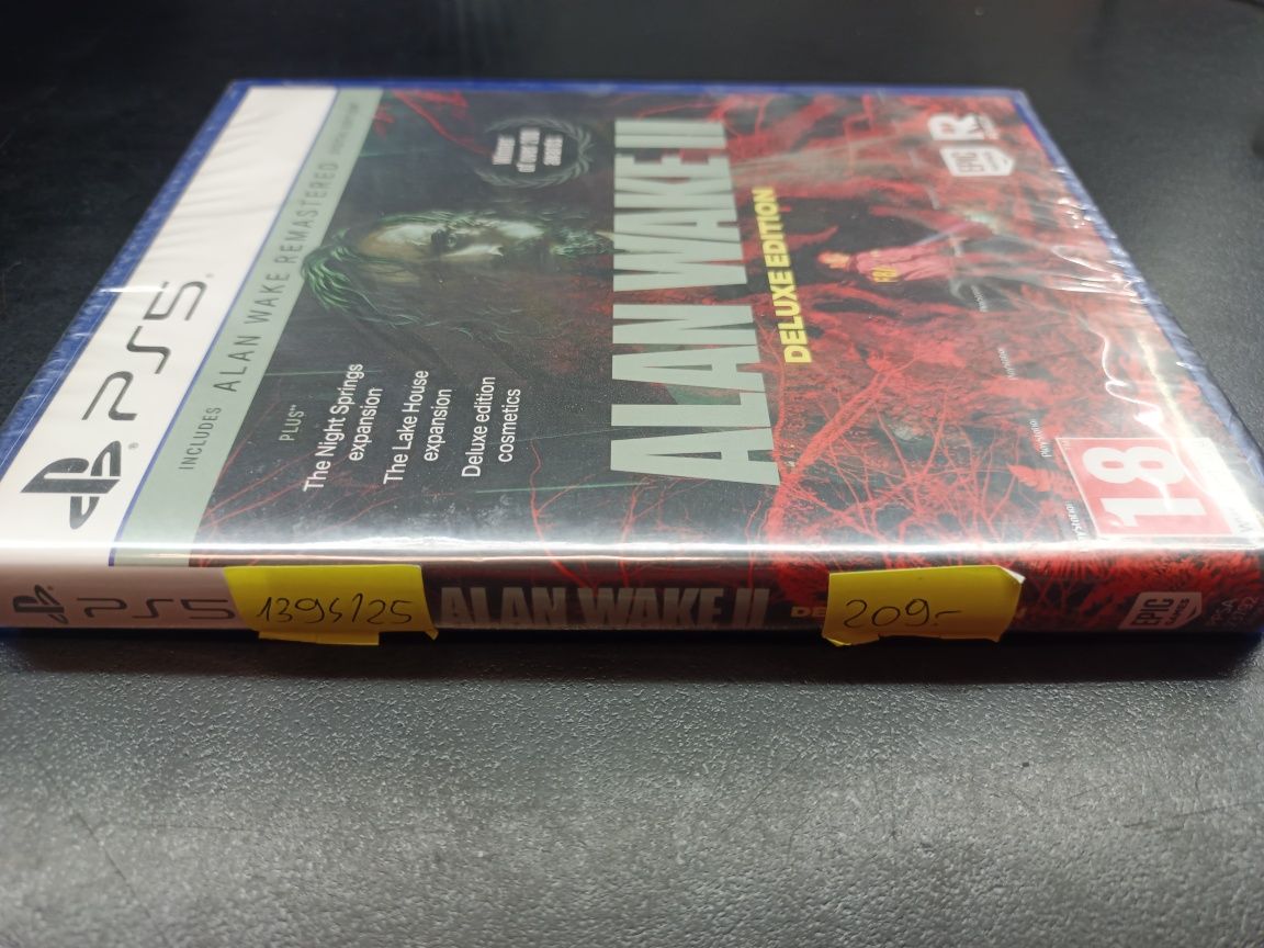Gra na PS5 !! NOWA !! Folia Alan Wake 2 Deluxe Edition Komis Madej Sc