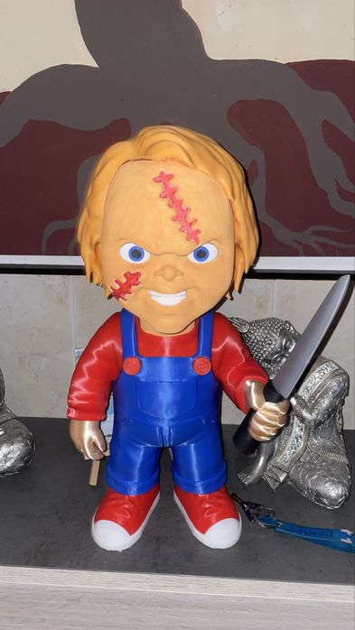 Chucky em pla 3d 48cm