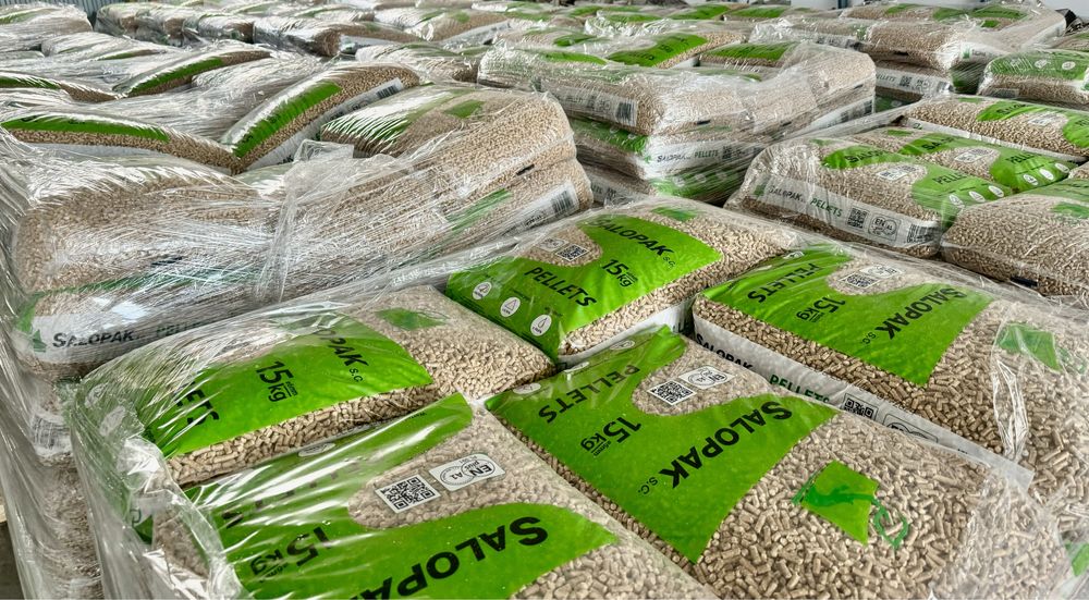 Pellet PREMIUM, SOLOPAK  certyfikowany A1 oraz ENplus,
