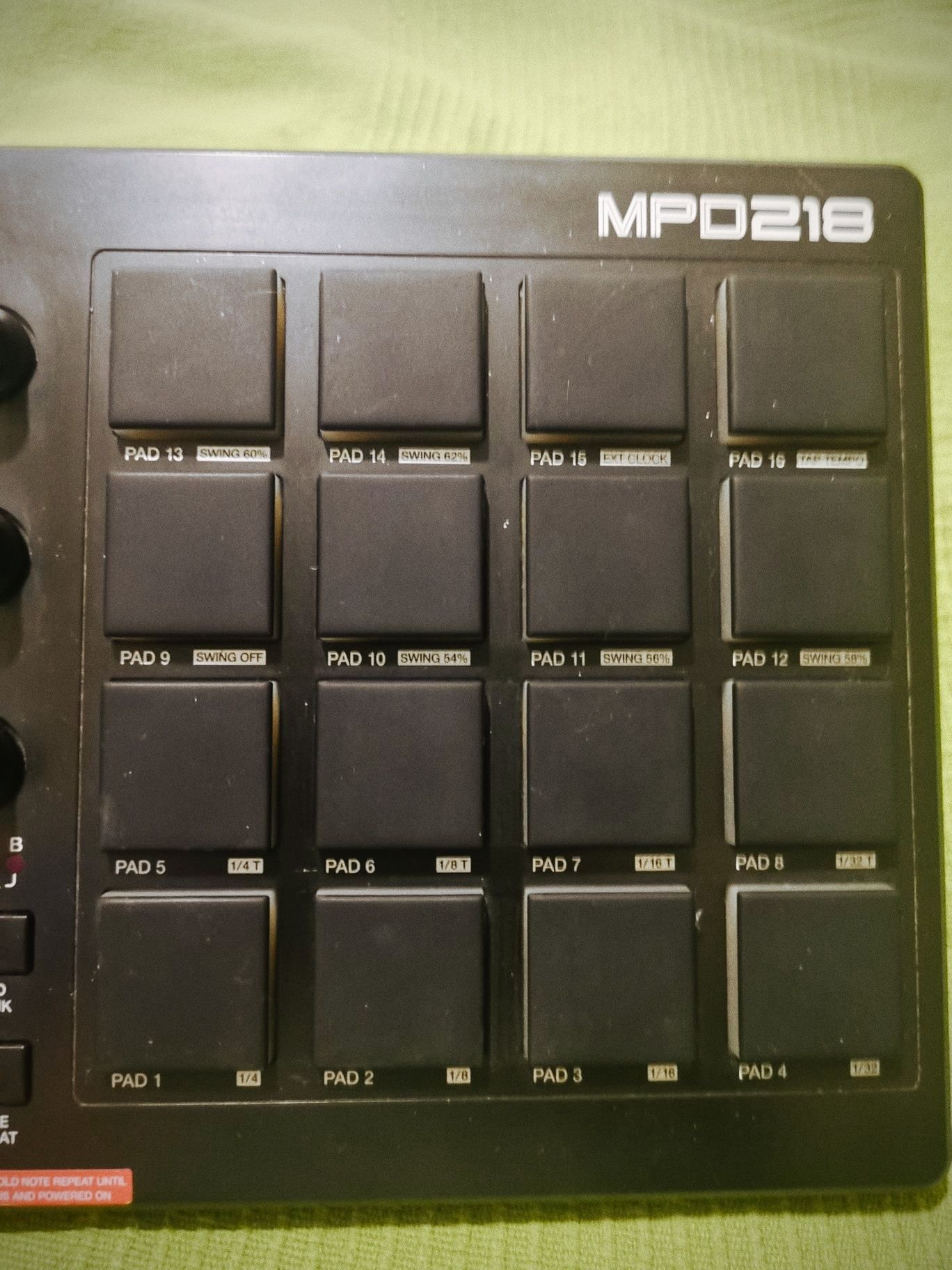 Akai mpd 218 midi