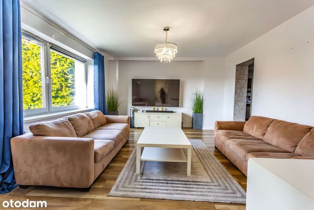 Mieszkanie bezczynszowe z tarasem, ogrodem, garażem i  dużą piwnicą