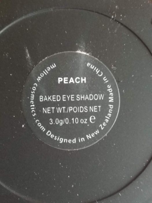 Mellow Cosmetics - Baked Eyeshadow - Peach - NOVO