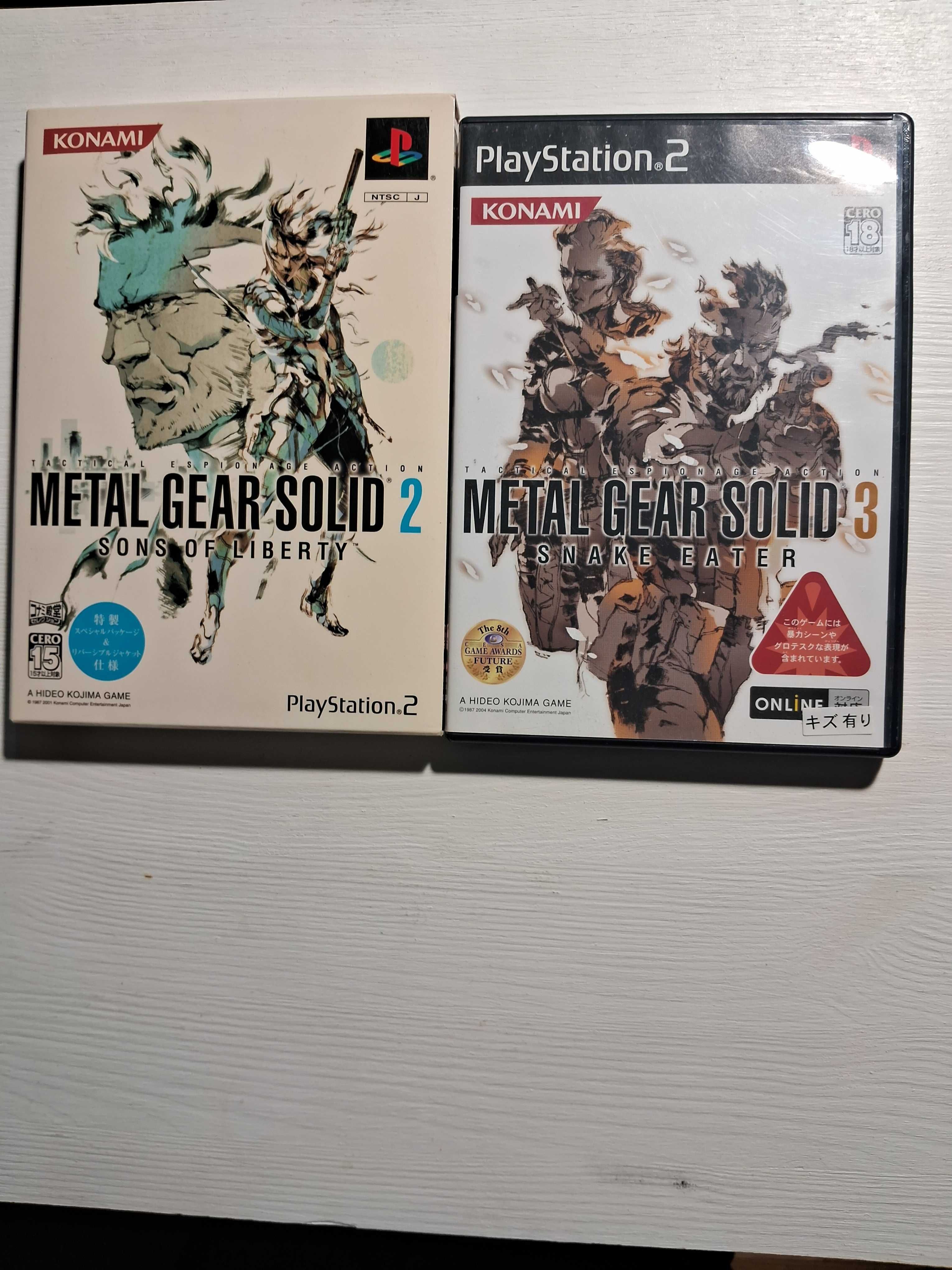 Серия игр для PS2 Metal Gear.