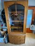 Witryna vintage odrestaurowana