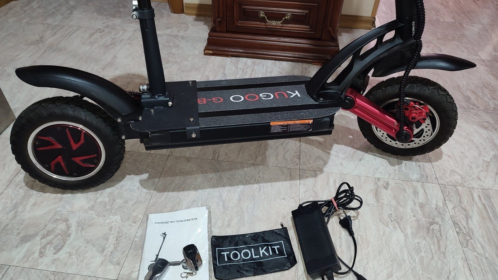 Электросамокат Kugoo G-Booster (Jilong) Black