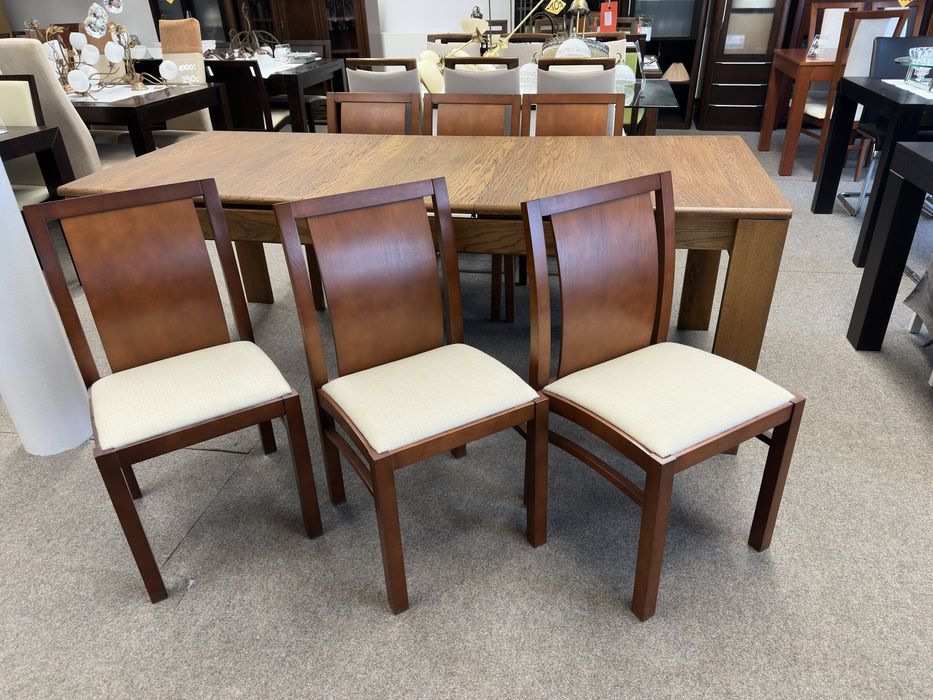 Nowe krzeska Paged drewni tkanina