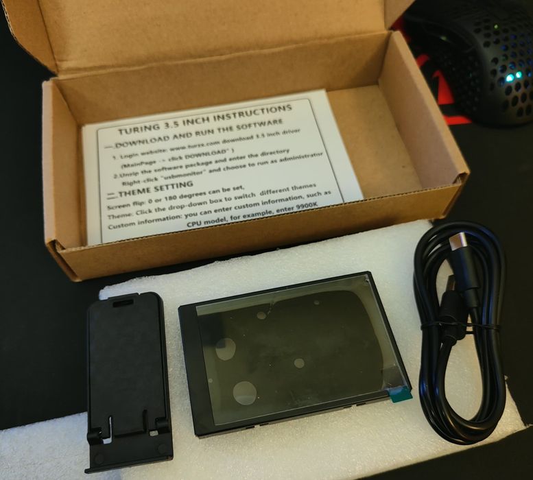 Ecrã 3,5" polegadas mini Type C