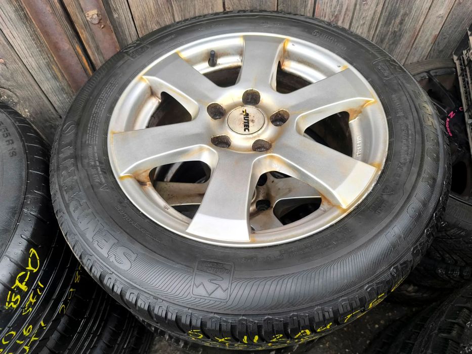 5x112 Felgi Aluminiowe Alufelgi 16 Koła Zimowe Zima VW PASSAT B5 B6 GOLF TOURAN CADDY JETTA SHARAN AUDI A4 B5 B6 B7 A6 C5 A3 8P 8V SKODA SUPERB OCTAVIA 2 3 SEAT EXEO LEON TOLEDO ALTEA ALHAMBRA MERCEDES 4,5mm Legnica ALU-RAD 205/60