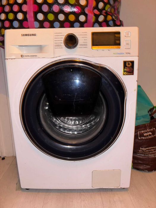 Máquina lavar roupa 9 kg