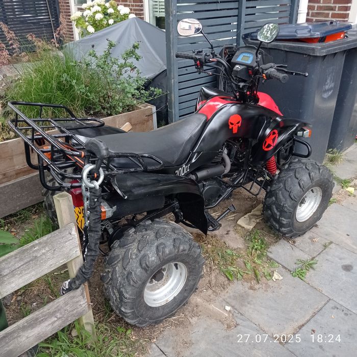 Quad duży 200 cm Bashan na wale z Holandii