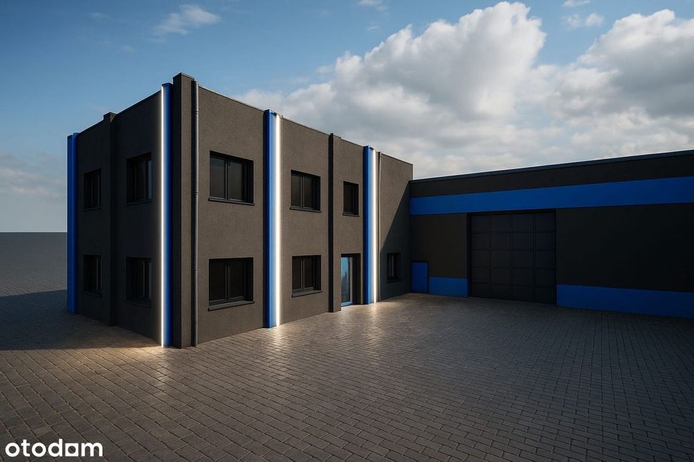 Nowe Biuro + magazyn wraz z dużą działką USŁUGI/PRODUKCJA