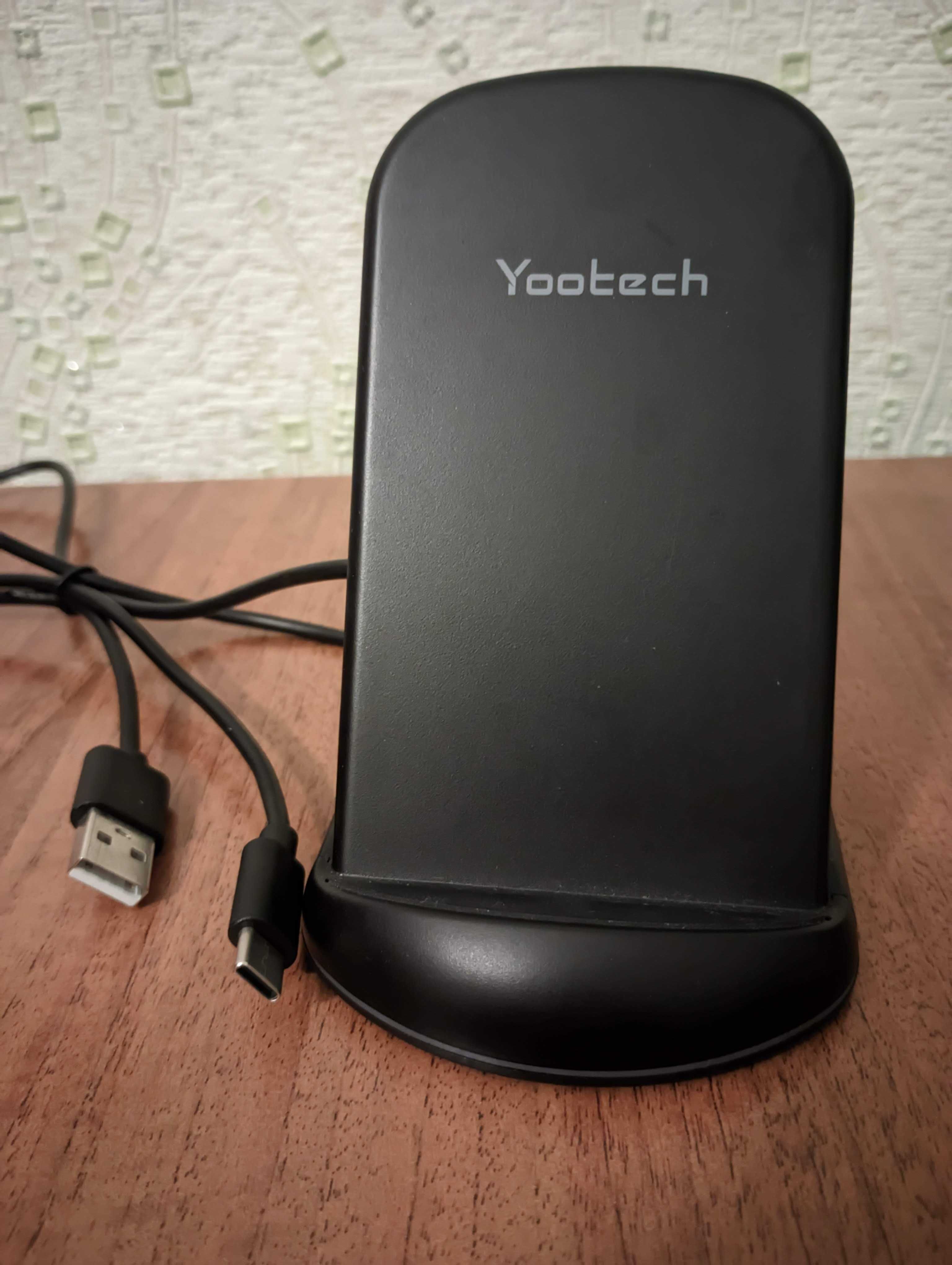 Беспровідна зарядка Yootech - підставка макс. 10 Вт Qi