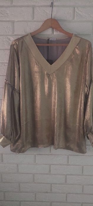 Livan's koszula bluzka złota