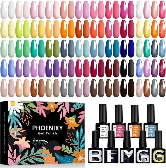 Набір гель-лаків PHOENIXY 60 шт нові в оригінальній упаковці