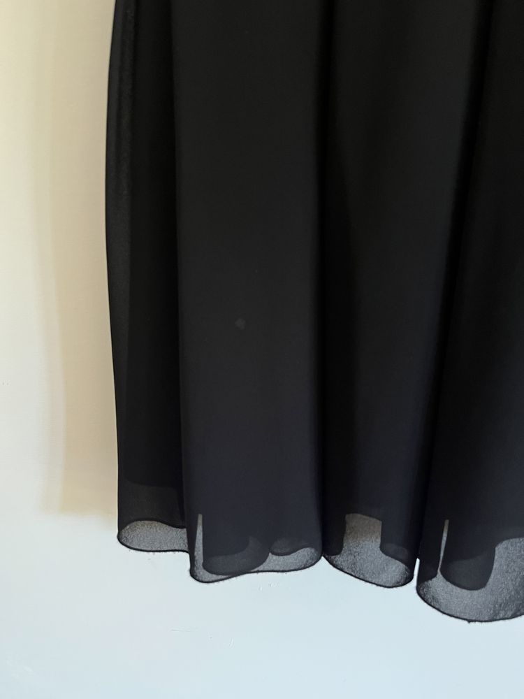 Czarna krótka sukienka M
