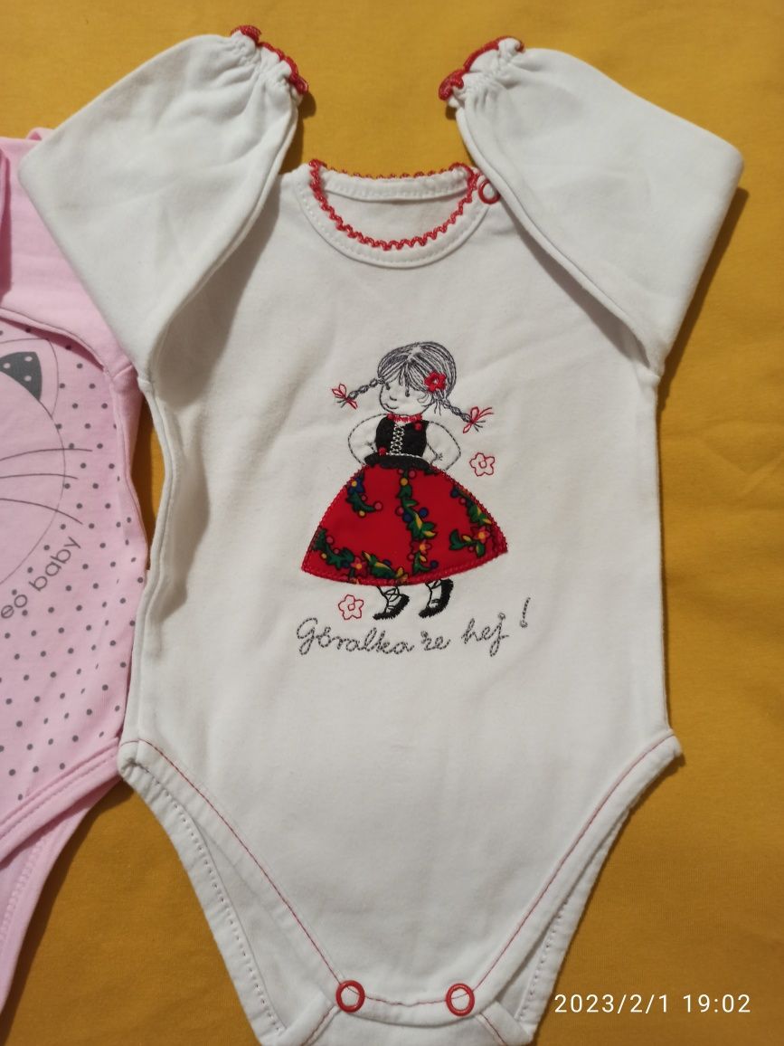 Body długi rękaw 68 r