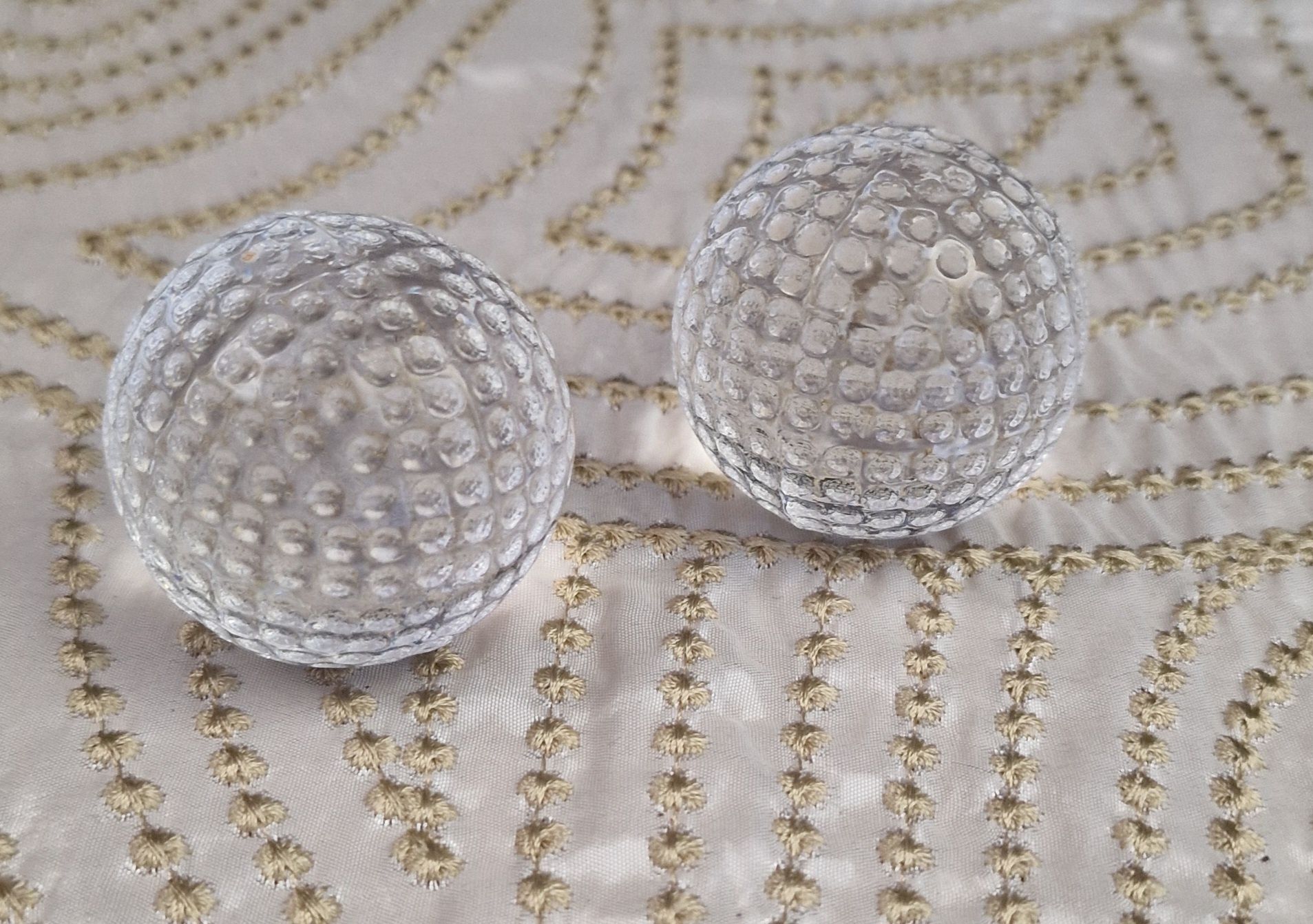 Bolas de tenis em cristal