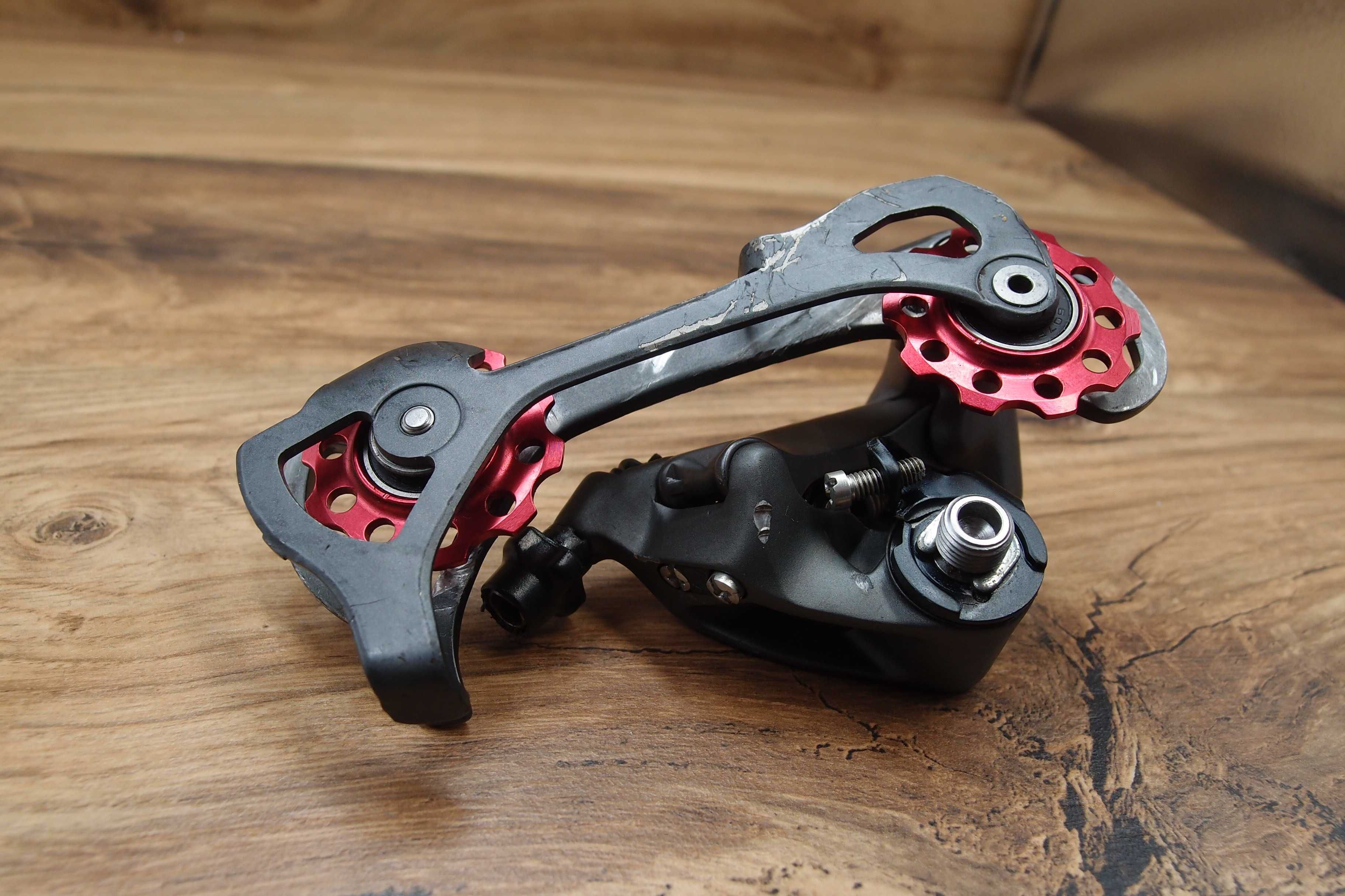 tylna przerzutka Shimano XTR RD-M952 długi wózek 9 rzędów