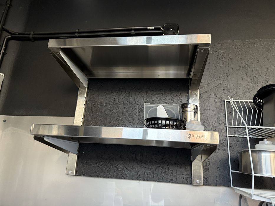 Stól gastronomiczny  200x60, frytownica, pólka gastronomiczna