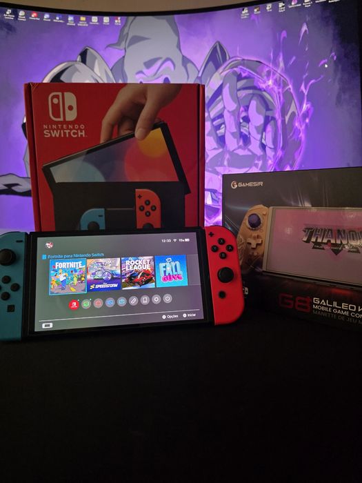 Nintendo switch Oled +Extras +Desbloqueada