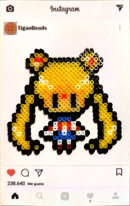 Porta Chaves em Hama Beads