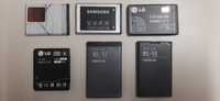 Baterias para telemóveis Nokia, Lg e Samsung