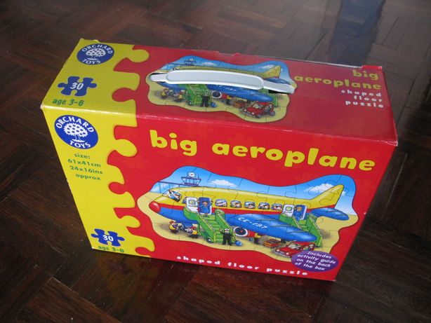 Puzzle Orchard Toys Big Aeroplane (Avião)