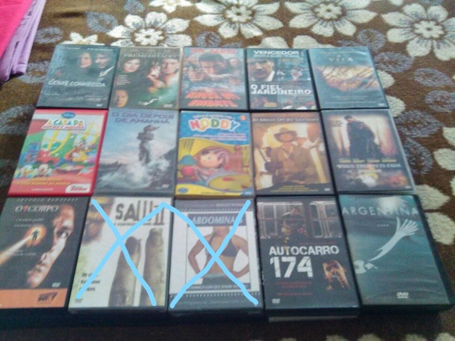 dvds originais muitos ainda embalados