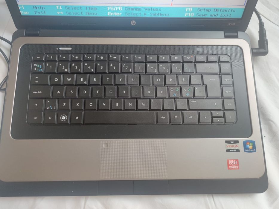 Hp 635 без зарядки