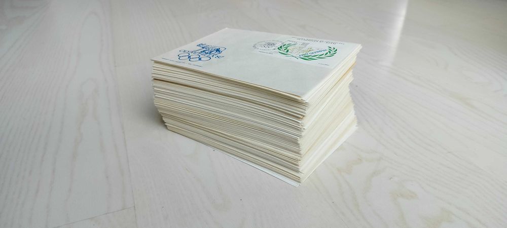 OKAZJA Sprzedam kolekcję kopert FDC ze znaczkami pocztowymi 152 szt.