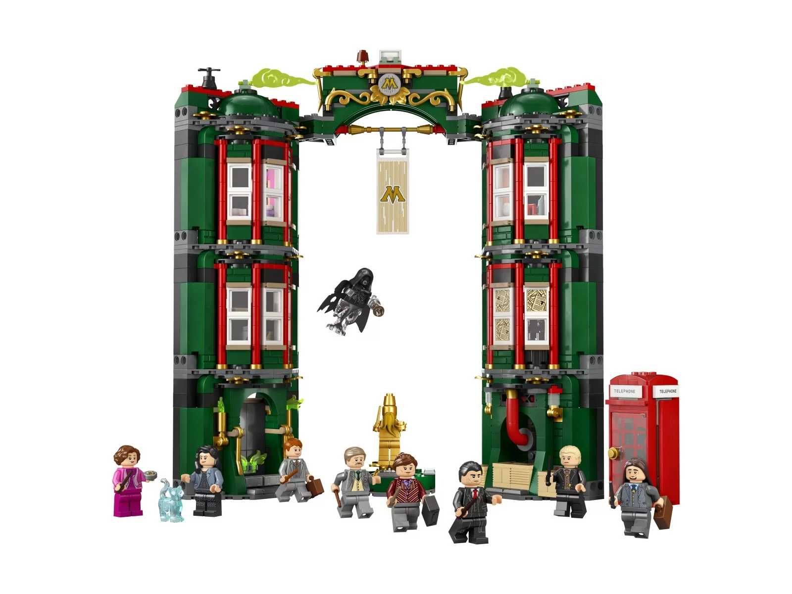 LEGO Harry Potter 76403 - Ministerstwo Magii MEGA ZESTAW 990 elementów