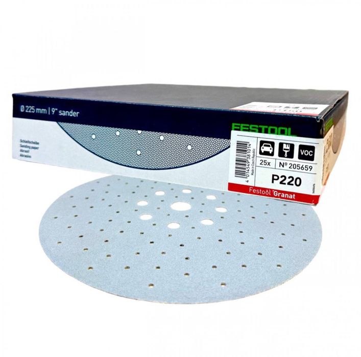Шліфувальні круги Festool Granat LHS 225 та 150