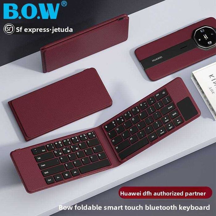 Компактна безпровідна Bluetooth клавіатура BOW HB168 для смартфону