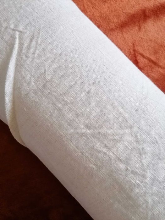Rolo de linho fino caseiro nunca usado
