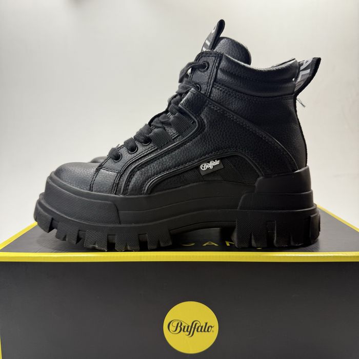 Чоботи жіночі ботінки Buffalo 36 розмір зимові осінні шкіряні