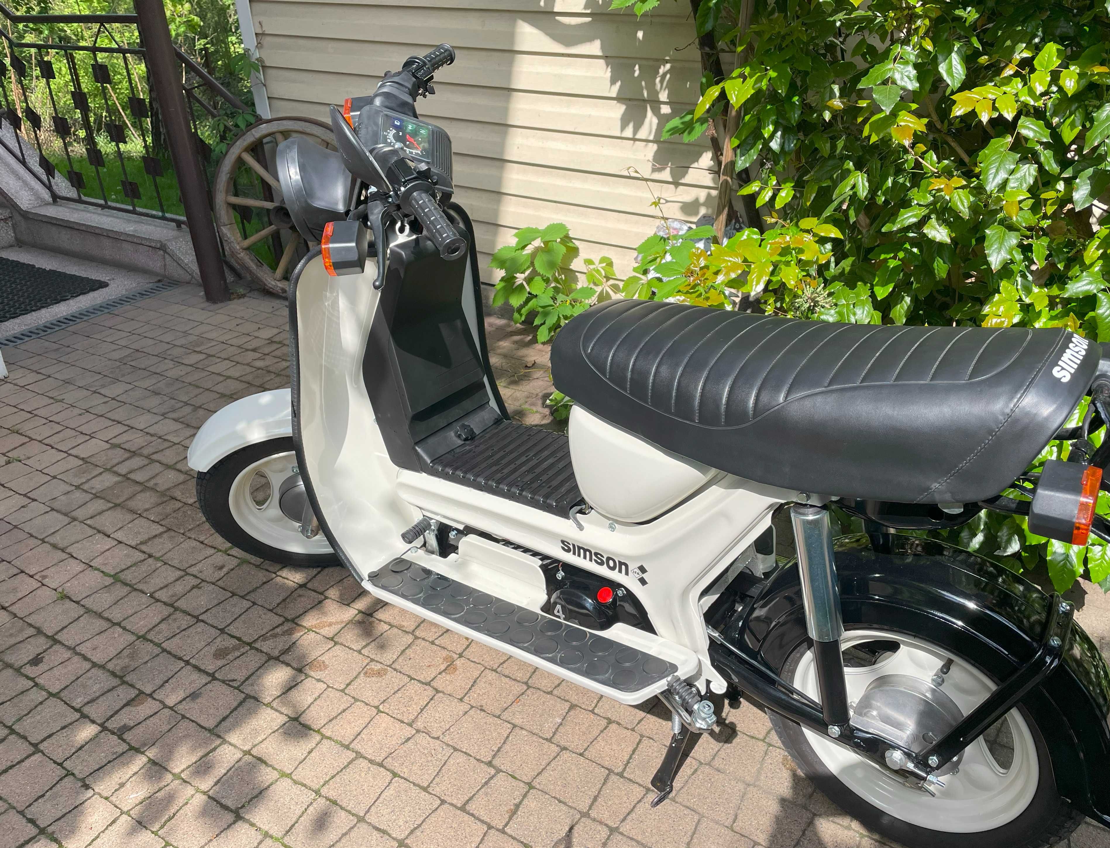 Simson sr50 skuter 4 biegowy elektronik motorower po renowacji