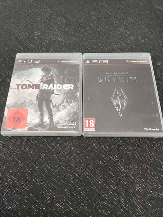 Gry PS3 - Tomb Raider, Skyrim