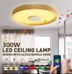 Wifi Google Home | Candeeiro LED + RGB + Bluetooth com coluna.